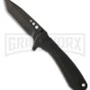 ABKT Phantom Specter Black Aluminum Liner Lock Knife - Black Plain