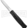 AKC 007 Concord Black OTF Automatic Knife - Dagger Satin