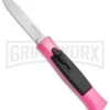 AKC 077 Concord Hot Pink OTF Automatic Knife - Flat Satin Plain