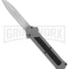 AKC F-16 Gray D/A OTF Automatic Knife - Bayo Satin Plain