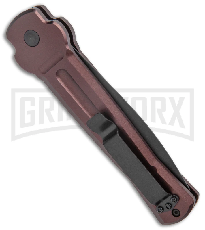 AKC X-treme ACE Brown Automatic Knife - Two Tone - Image 3