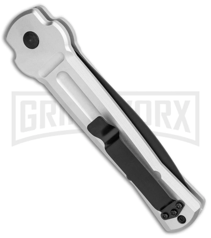 AKC X-treme Ace Silver Black Automatic Knife - Image 3