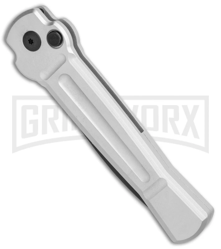 AKC X-treme Ace Silver Black Automatic Knife - Image 2