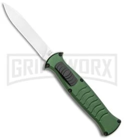 AKC X-treme EVO Green OTF Automatic Knife - Satin Plain