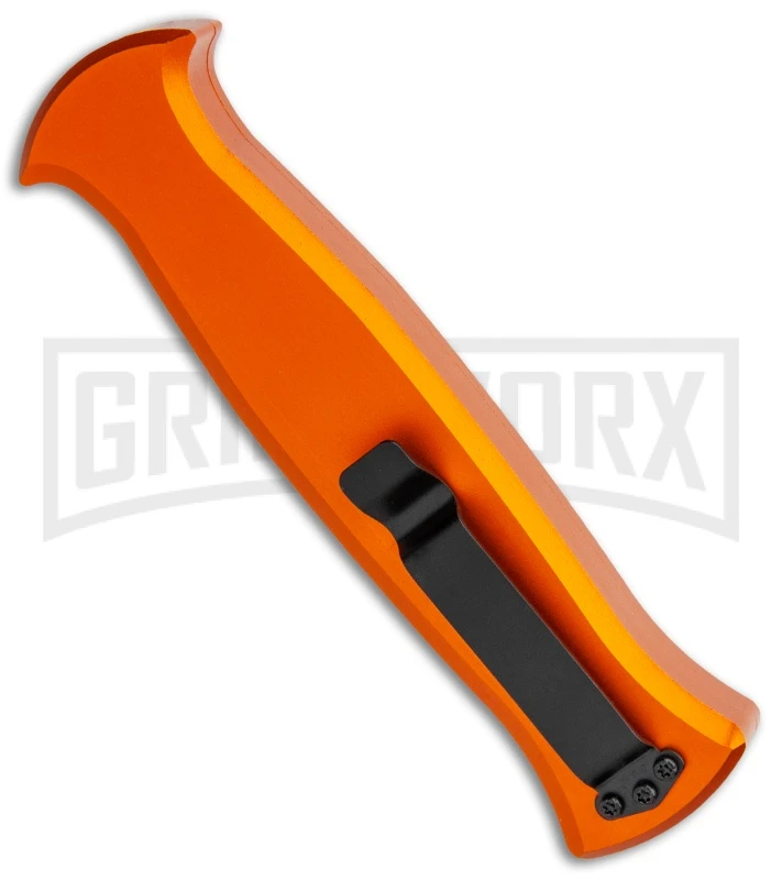 AKC X-treme EVO Orange OTF Automatic Knife - Satin Plain - Image 3