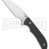 Artisan Cutlery Black G-10 Sea Snake Fixed Blade Knife - Satin Plain