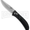Bear OPS Bold Action IX Black G-10 CF Automatic Knife - Bead Blast Plain