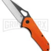 Bestech Knives Operator Orange G-10 Folding Knife - Two Tone Plain