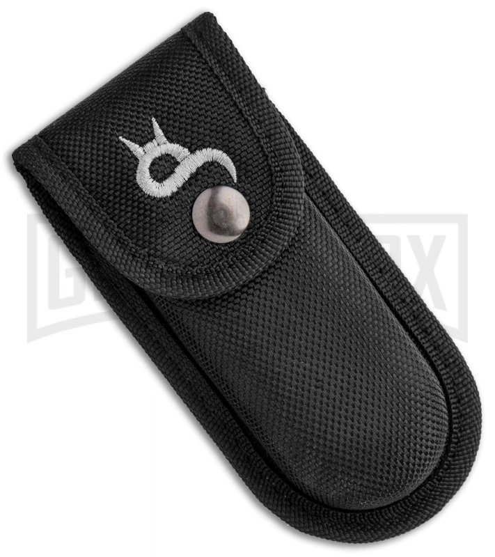 Boker BF-131 Fox Orange/Black Liner Lock Knife - Satin Plain - Image 4