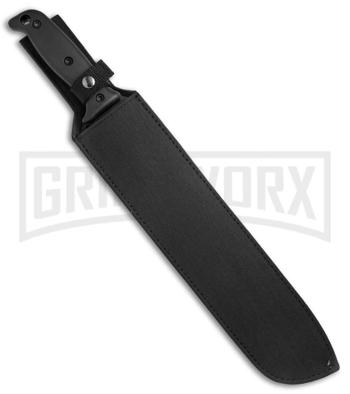 Boker Magnum NG Fixed Blade Machete - Black Plain - Image 3