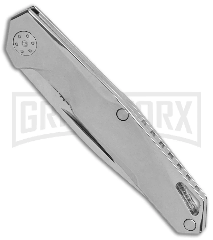 Boker Magnum Shiny EDC Slip Joint Folding Knife - Satin Plain - Image 2