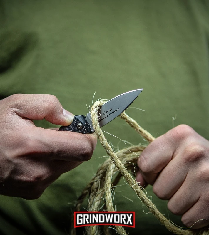 Boker Black Mini Kalashnikov Black Automatic Knife - D2 Black Plain - Image 6