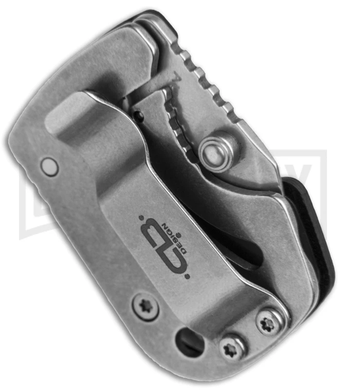 Boker Plus DW-1 Black Zytel Folding Knife - Stonewash Plain - Image 3