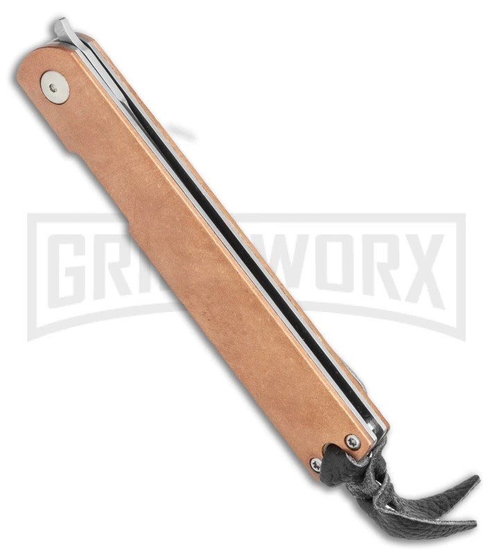 Boker Plus Kansei Nori Copper Liner Lock Knife (Satin Plain) - Image 2