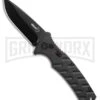 Boker Plus Strike Automatic Knife - Drop Point Black Plain