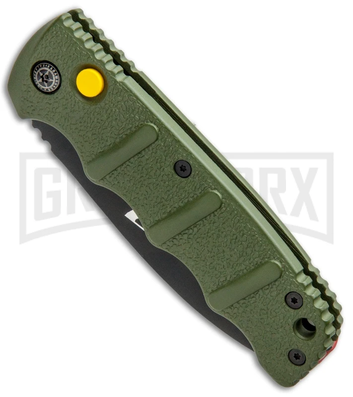 Boker Kalashnikov Warhawk Automatic Knife - D2 Dagger Black Plain - Image 2