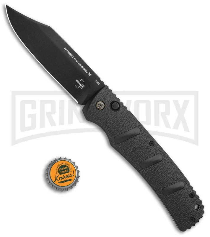 Boker XXL Kalashnikov Automatic Knife - Black Bowie - Image 4