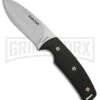 Browning Bush Craft Ultra Black G-10 Fixed Blade Knife - Satin Plain