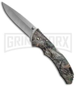 Buck Knives Buck Bantam BHW RealTree Xtra Camo Folding Knife - Satin Plain