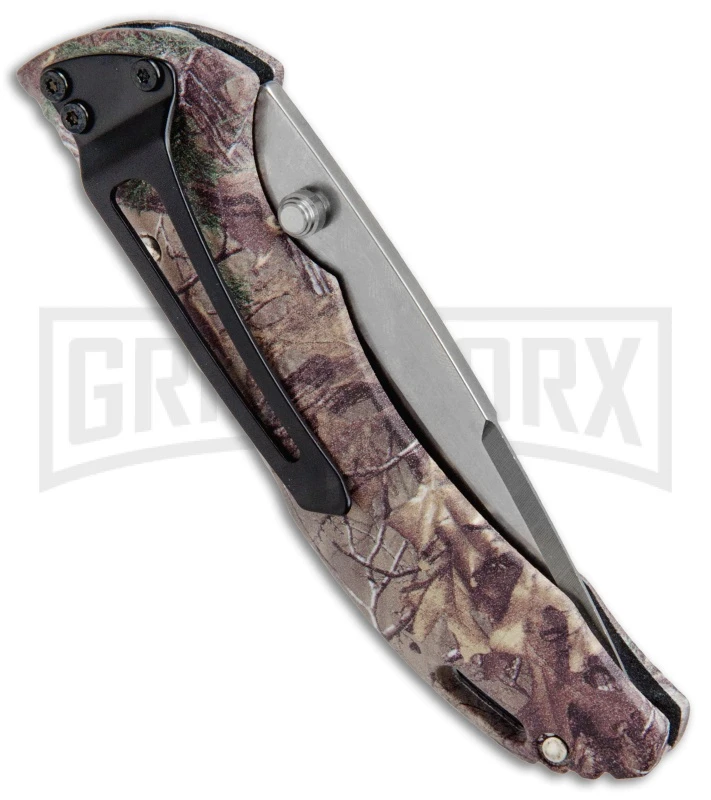 Buck Knives Buck Bantam BLW RealTree Xtra Camo Folding Knife - Satin Plain - Image 3