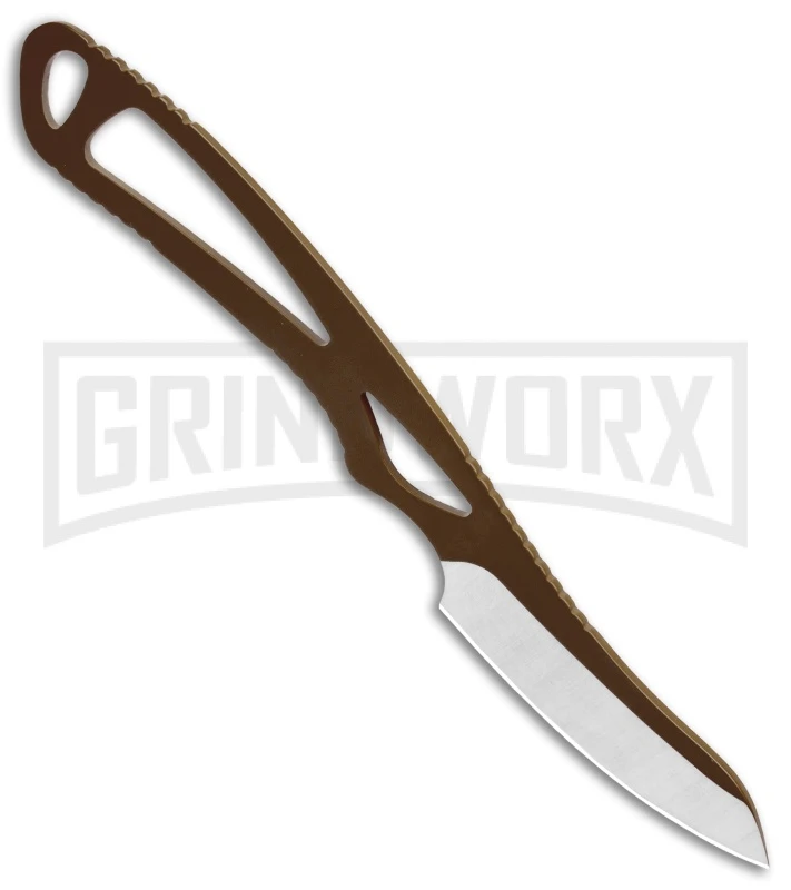 Buck Knives Buck PakLite Field Master Kit Brown Fixed Blade/Guthook - Brown/Satin - Image 3
