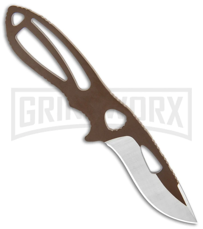 Buck Knives Buck PakLite Field Master Kit Brown Fixed Blade/Guthook - Brown/Satin - Image 7