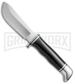 Buck Knives Buck Skinner Black Hunting Fixed Blade Knife - Satin Plain