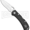 Buck Knives SpitFire Black Folding Knife - Satin Serr