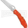 Byrd Orange Cara Cara Rescue 2 FRN Folding Knife - Satin Serr