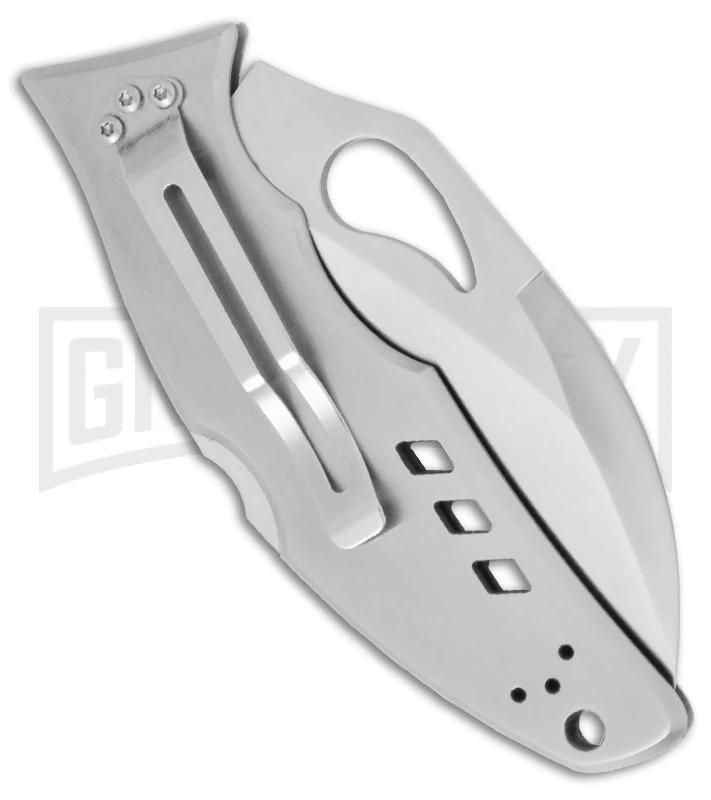 Byrd Crossbill Stainless Steel Folding Knife - Satin Plain - Image 2