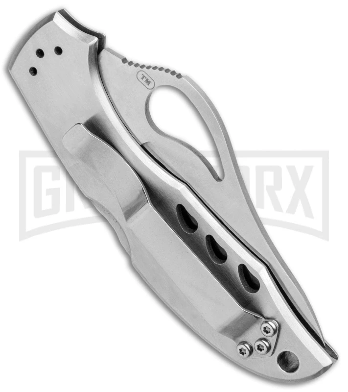 Byrd Meadowlark Stainless Steel Folding Knife - Satin Serr - Image 3