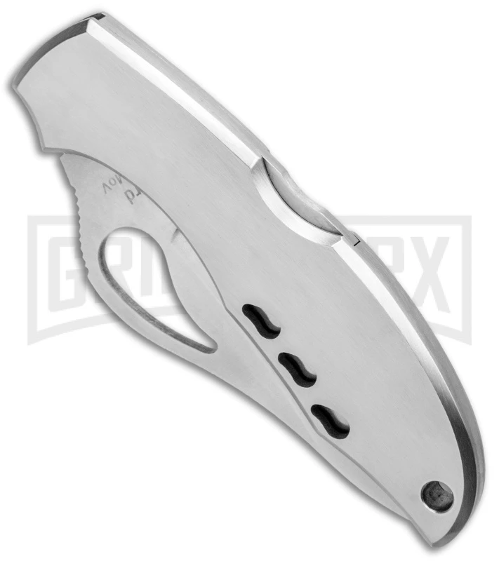 Byrd Meadowlark Stainless Steel Folding Knife - Satin Serr - Image 2