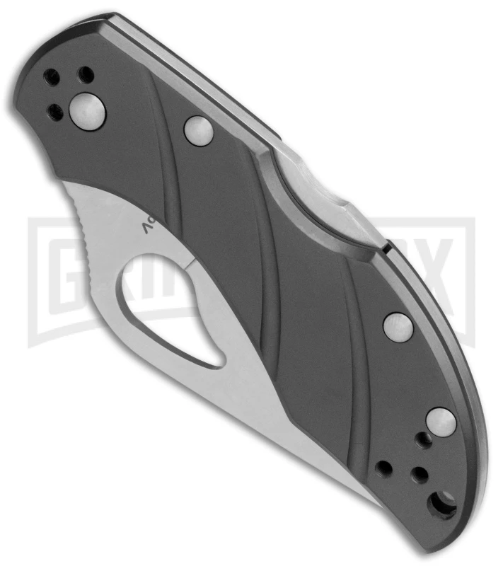 Byrd Robin 2 Titanium Folding Knife - Satin Plain - Image 2