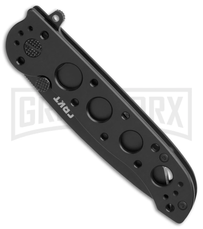 CRKT Carson M16-02KS Frame Lock Flipper Knife - Tanto Black - Image 3