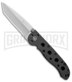 CRKT Carson M16-10F Carbon Fiber Folding Knife - Tanto Satin Serr