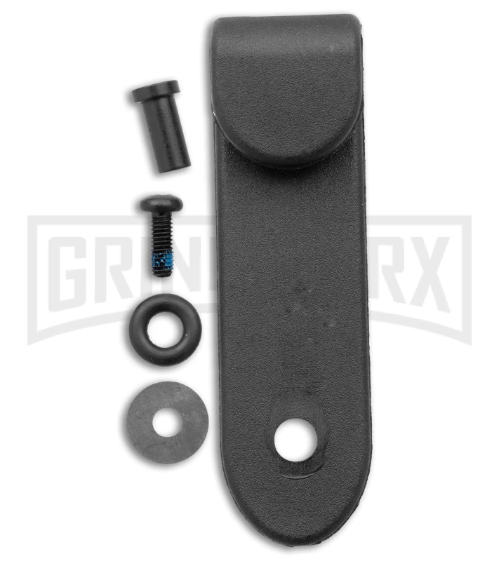 CRKT Thunder Strike Fixed Blade Neck Knife - Black Plain - Image 4
