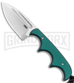 CRKT Minimalist Spear Point Neck Knife - Stonewash Plain