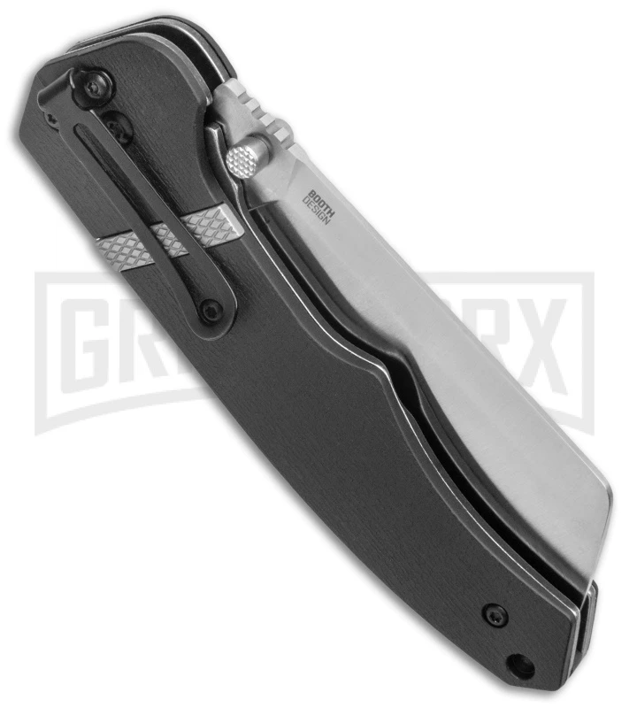 CRKT Ripsnort II Black Liner Lock Knife - Satin Plain - Image 3