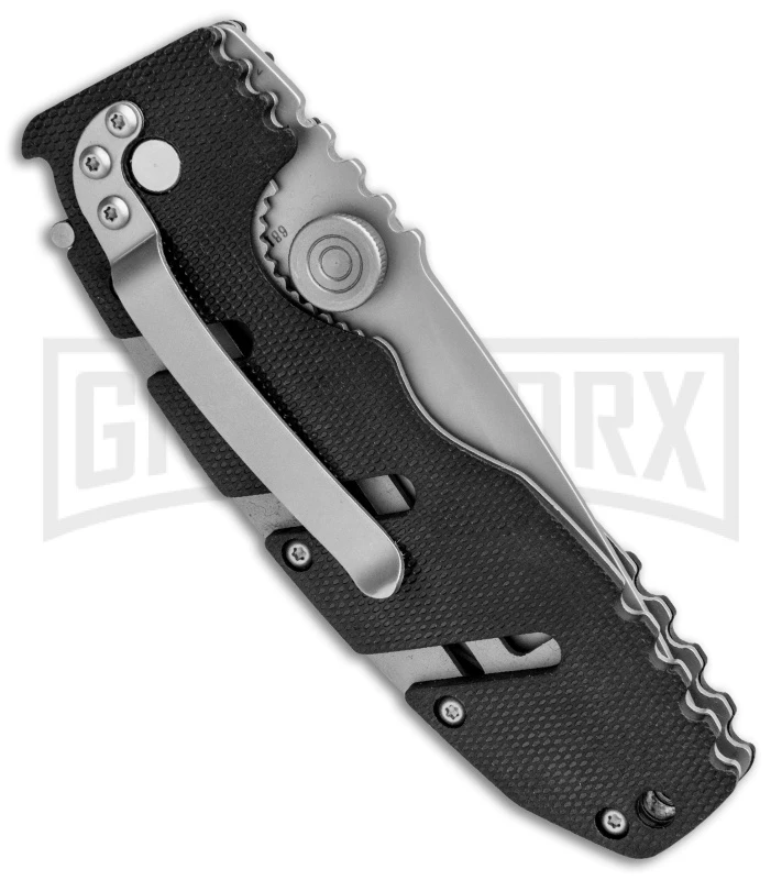 CRKT Ryan Seven Folding Knife - Bead Blast Serr - Image 3