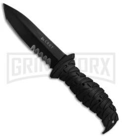 CRKT Ultima Fixed Blade Survival Knife 2125 (4.95" Serr)