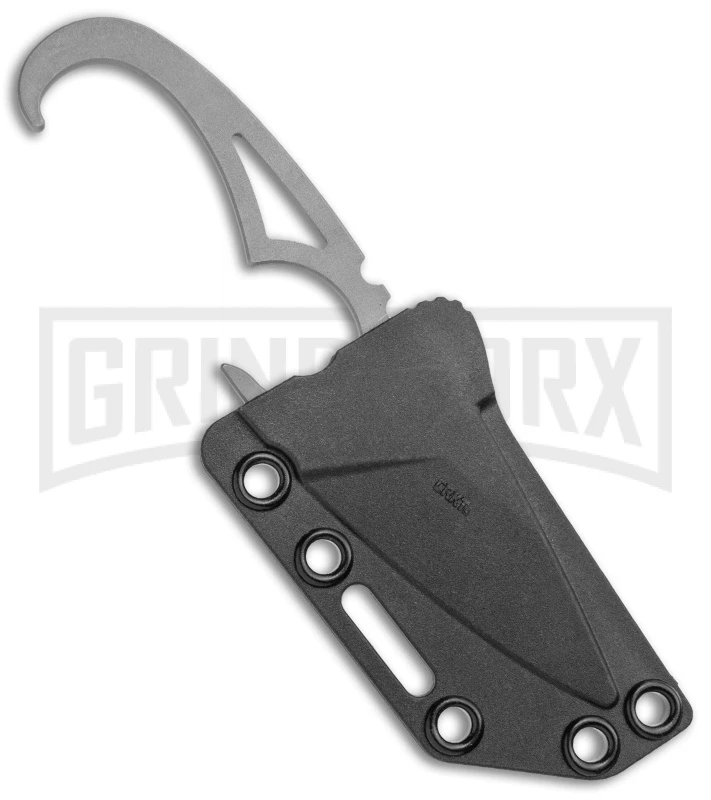 CRKT Williams SDN Skeletonized Steel Fixed Blade - Bead Blast Plain - Image 3