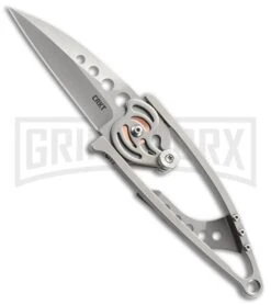 CRKT Snap Lock 5102N Folding Knife - Bead Blast Plain