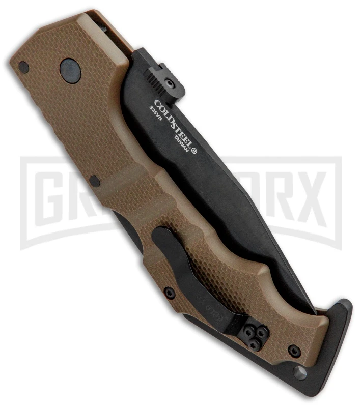 Cold Steel AK-47 FDE G-10 Folding Knife - Black Plain - Image 3
