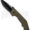 Cold Steel AK-47 OD Green G-10 Folding Knife - Black Plain