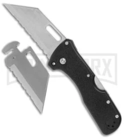 Cold Steel Click-N-Cut Black G10 Folder - Stonewash Serr