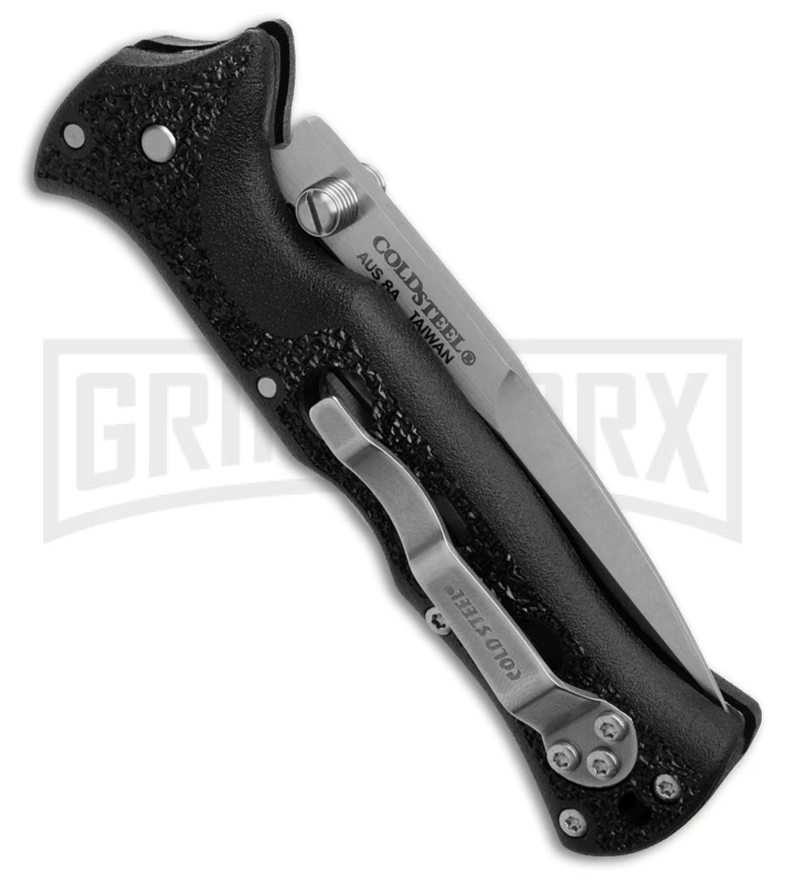 Cold Steel Counter Point II Black Polymer Lockback Knife Satin Plain - Image 3