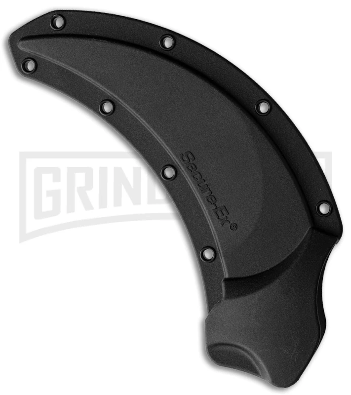 Cold Steel Karambit Steel Tiger Black Fixed Blade Knife - Black Plain - Image 2