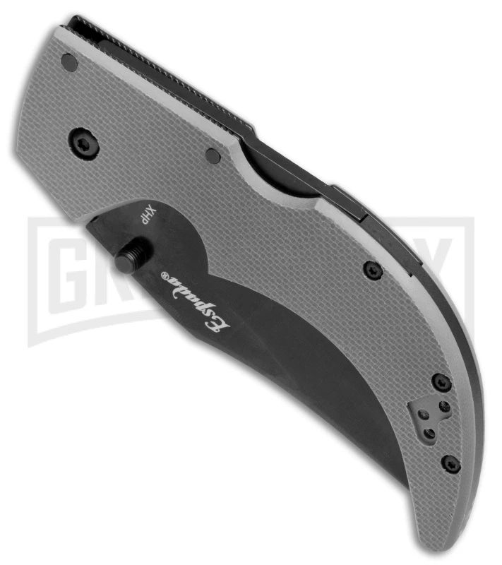 Cold Steel 62NGMLV Medium Espada Gray Tri-Ad Lock Knife - Black - Image 2