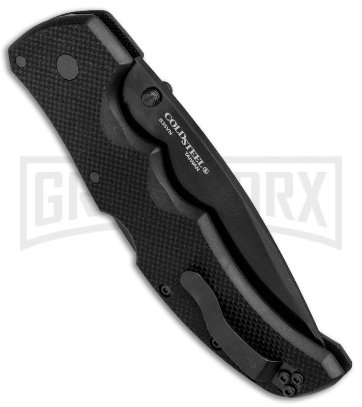 Cold Steel Recon 1 S35VN Folding Knife - Spear Point Black Plain - Image 3