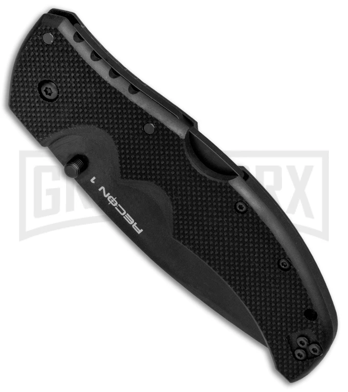 Cold Steel Recon 1 S35VN Folding Knife - Spear Point Black Plain - Image 2
